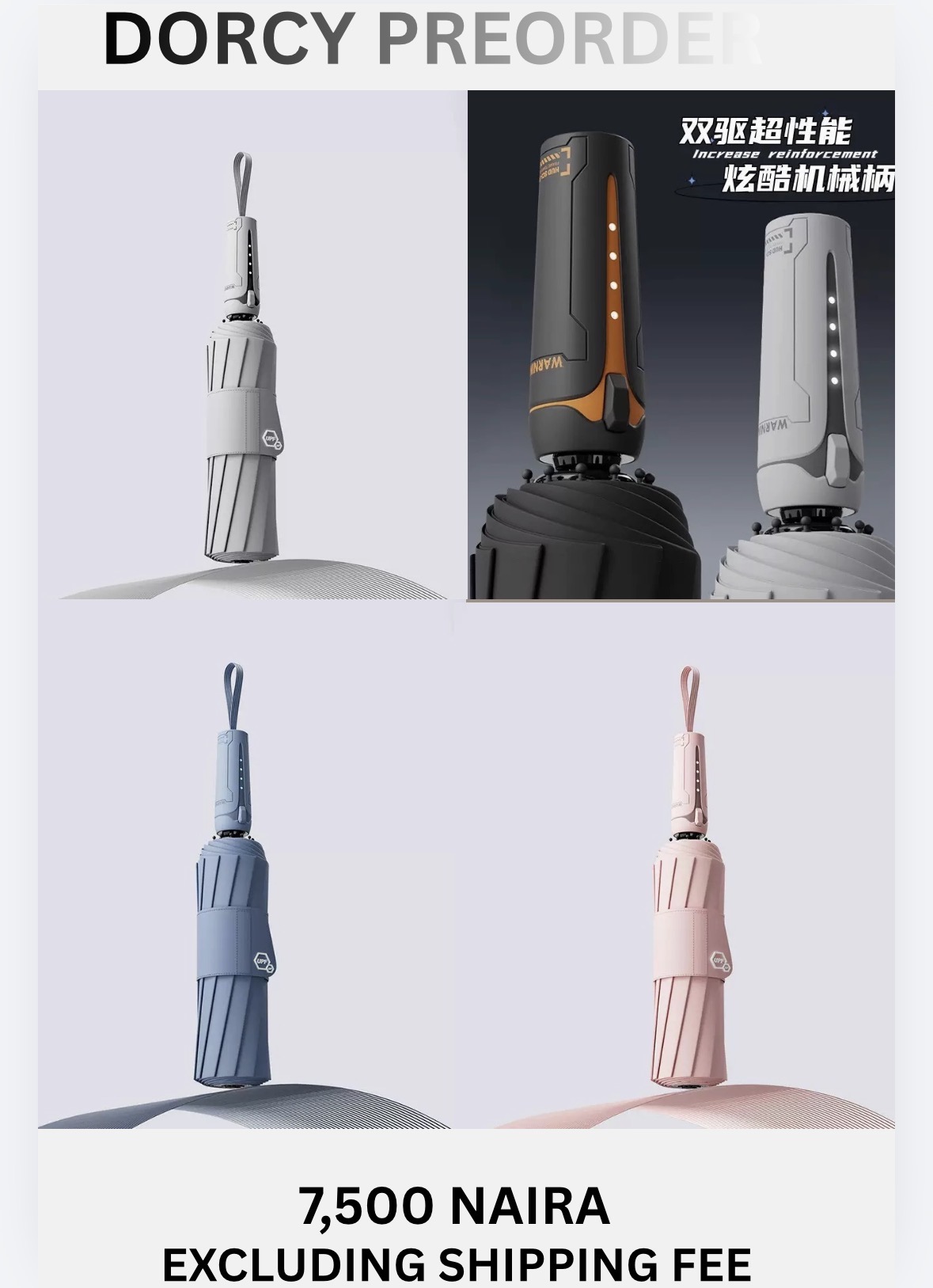 Automatic umbrella