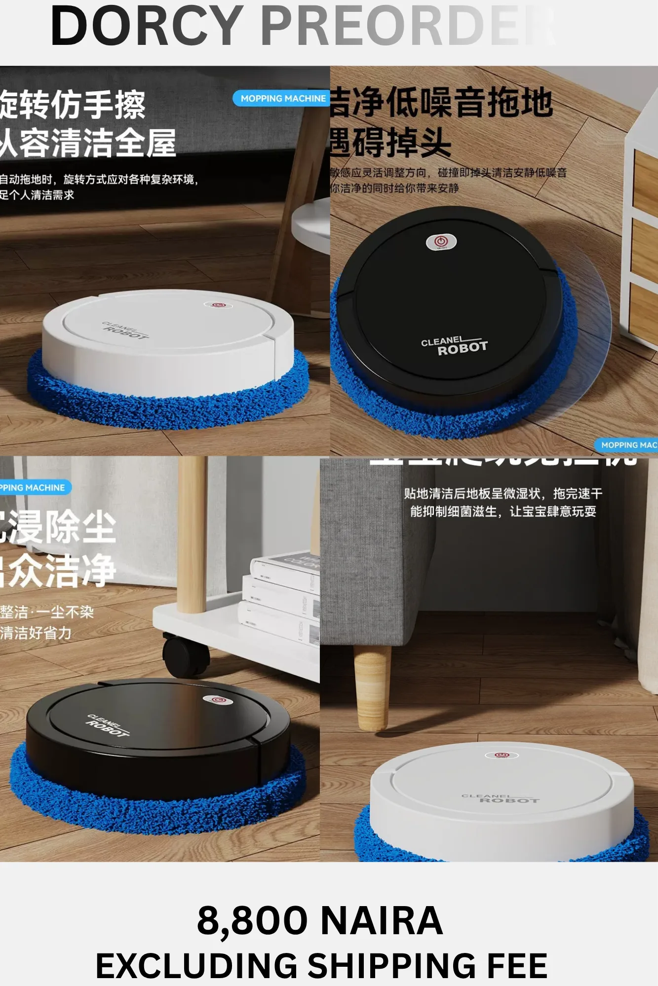 Cleanel robot