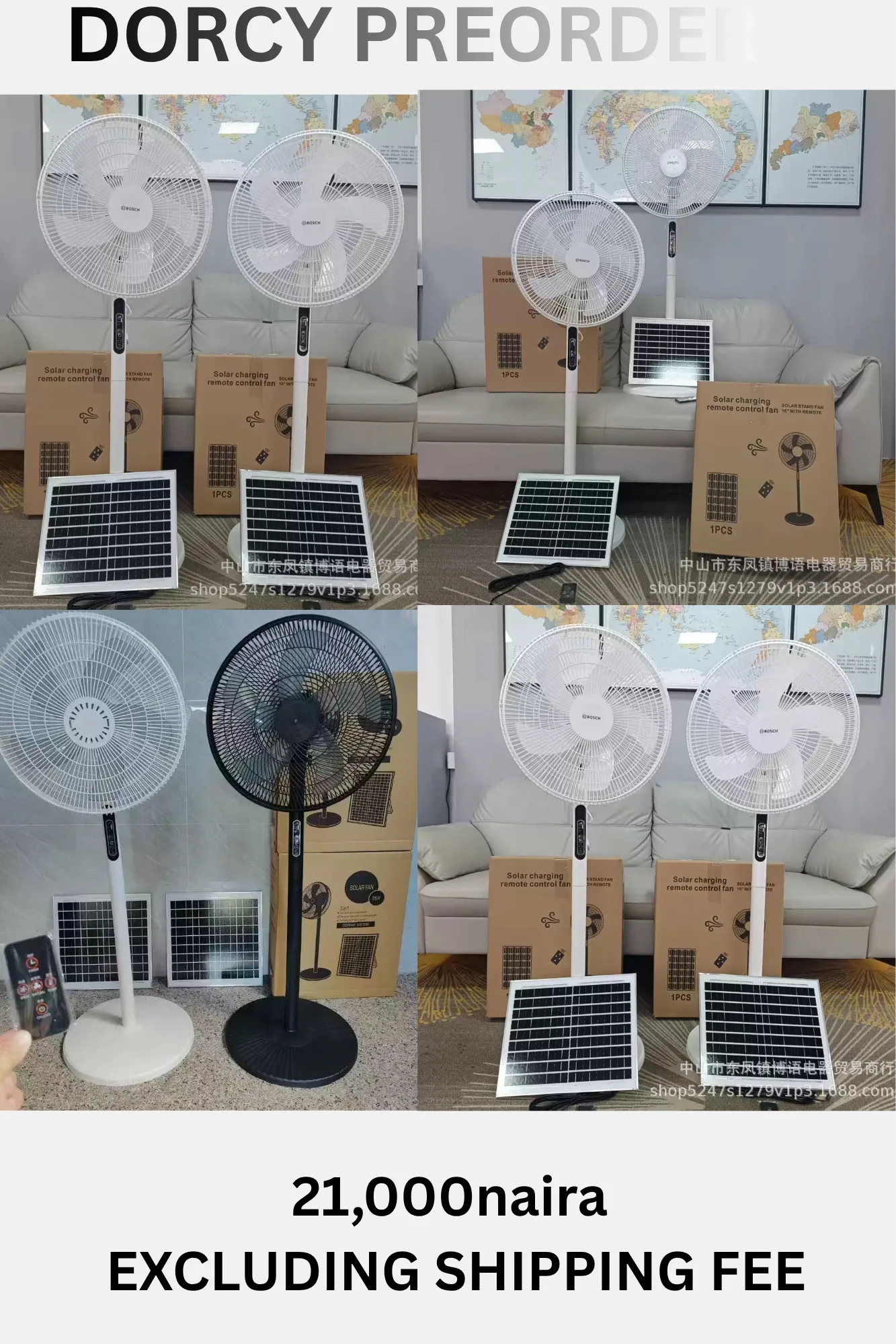 Solar fan