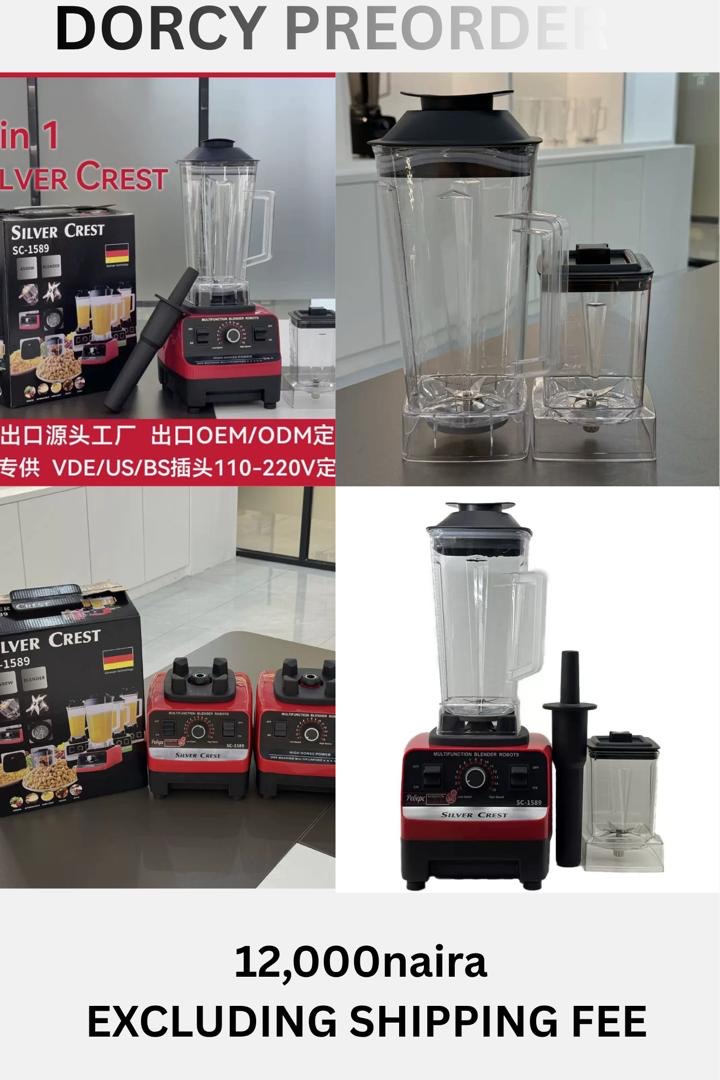 Silver Crest Blender