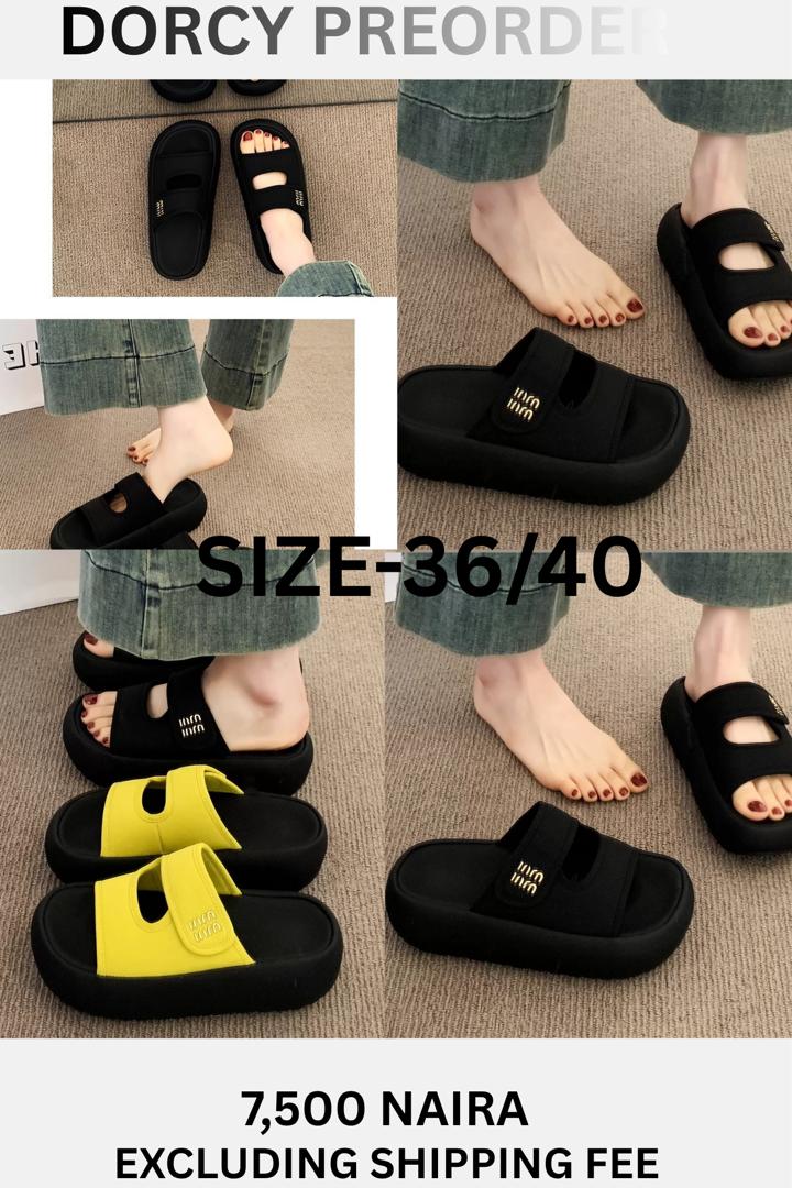 Chunky Double-Strap Slides